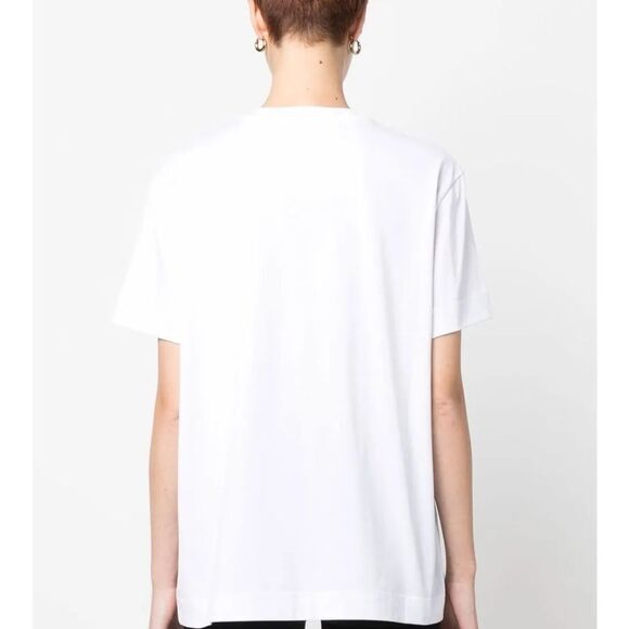 GIVENCHY College Logo Print T-Shirt In White Large $655 - Picture 11 of 11